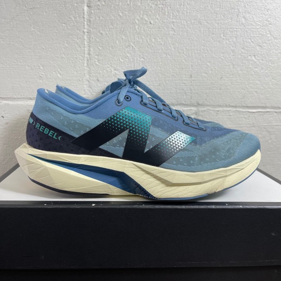 New Balance FuelCell Rebel V4 MFCXCH4‎ Blue White Running Shoes Sneaker Men 9 EE main image 4